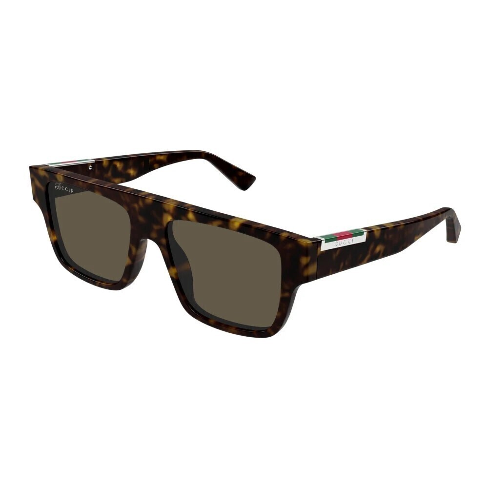 NWT Gucci GG1960S-007 Havana Brown 53mm Sunglasses